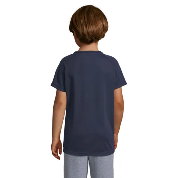 SPORTY KIDS TSHIRT-140g French Navy