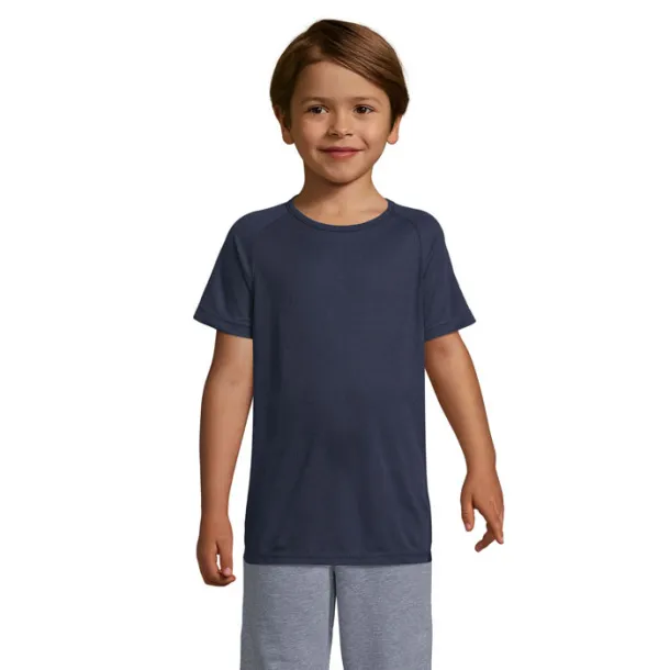 SPORTY KIDS TSHIRT-140g French Navy