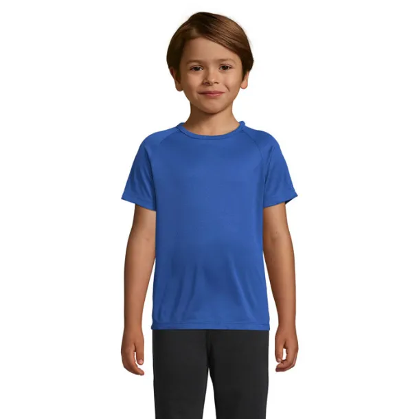 SPORTY KIDS TSHIRT-140g Royal blue