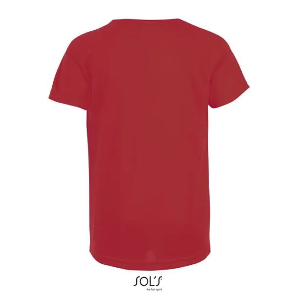 SPORTY KIDS TSHIRT-140g Red