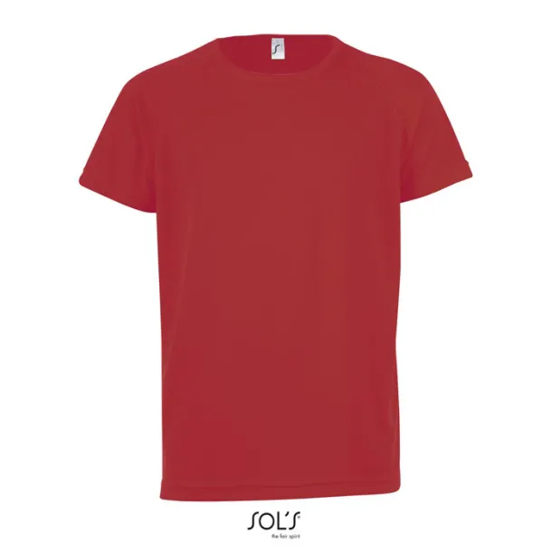 SPORTY KIDS TSHIRT-140g Red