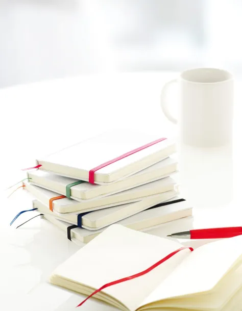 Pendula notebook Red White