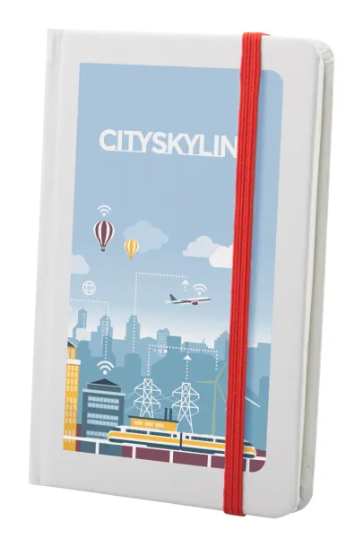 Pendula A6 notebook Red White