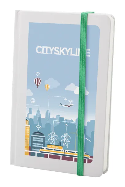 Pendula notebook Green White