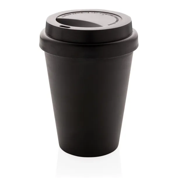  Reusable double wall coffee cup 300ml - XD Collection Black 