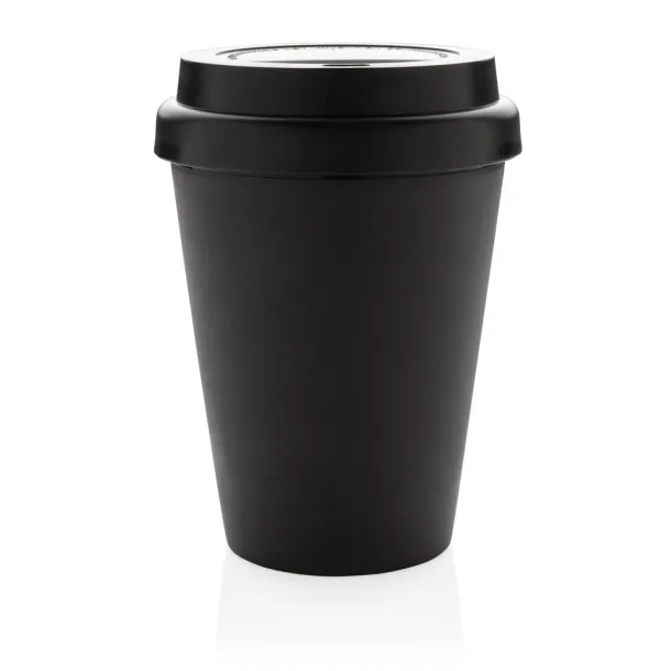  Reusable double wall coffee cup 300ml - XD Collection Black 