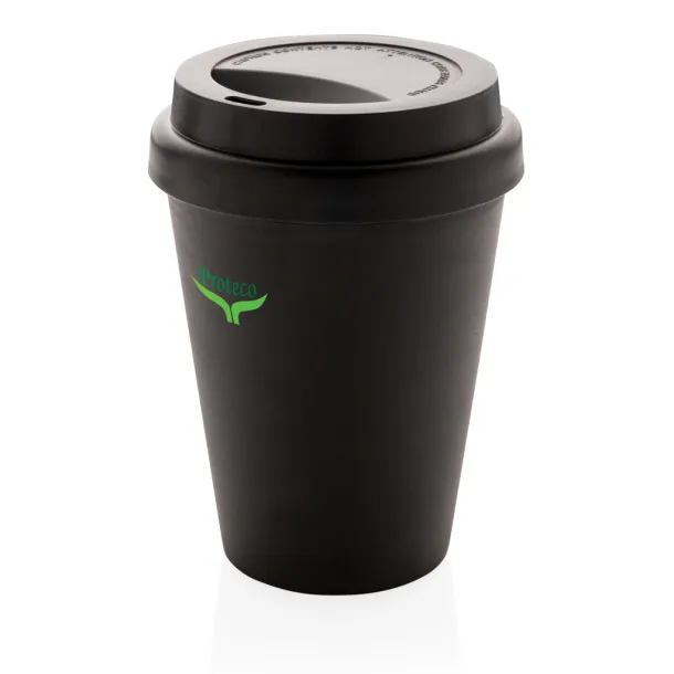  Reusable double wall coffee cup 300ml - XD Collection Black 