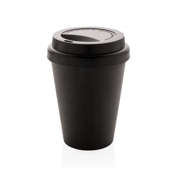  Reusable double wall coffee cup 300ml - XD Collection Black 