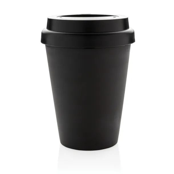  Reusable double wall coffee cup 300ml - XD Collection Black 