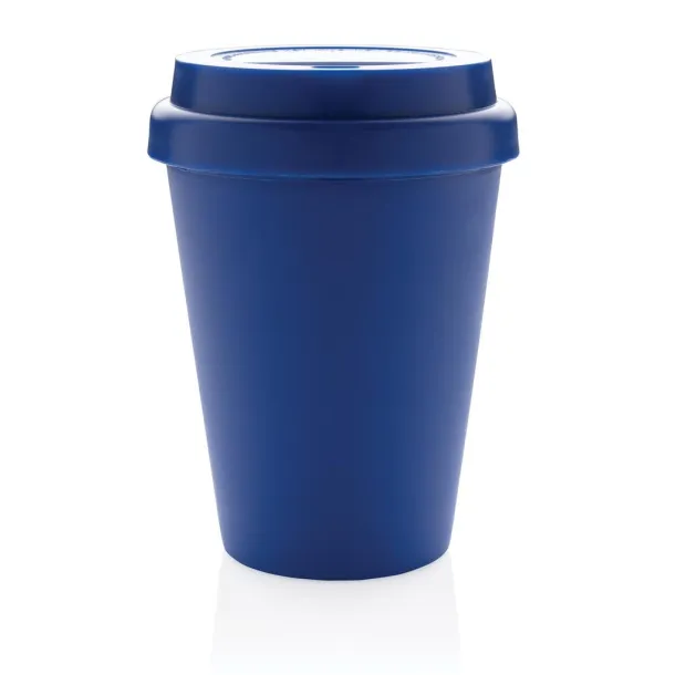  Reusable double wall coffee cup 300ml - XD Collection Blue 