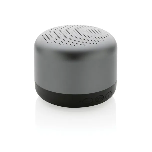  Terra RCS recycled aluminum 5W wireless speaker - XD Xclusive Grey 