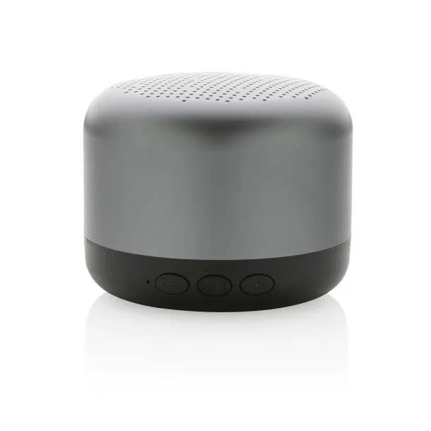  Terra RCS recycled aluminum 5W wireless speaker - XD Xclusive Grey 