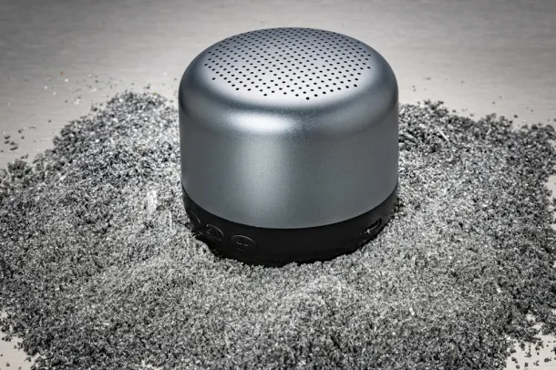  Terra RCS recycled aluminum 5W wireless speaker - XD Xclusive Grey 