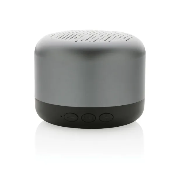  Terra RCS recycled aluminum 5W wireless speaker - XD Xclusive Grey 