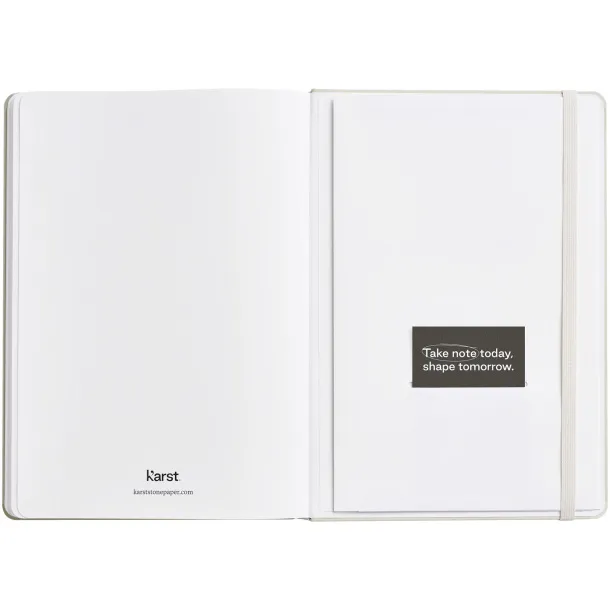 Karst® A5 hardcover notebook - Karst® Beige