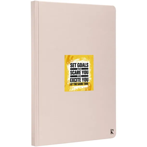 Karst® A5 hardcover notebook - Karst® Light pink