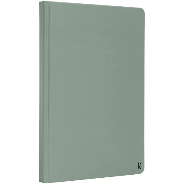 Karst® A5 hardcover notebook - Karst® Heather green