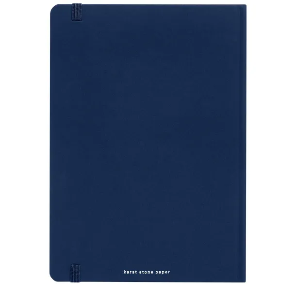 Karst® A5 hardcover notebook - Karst® Navy Blue