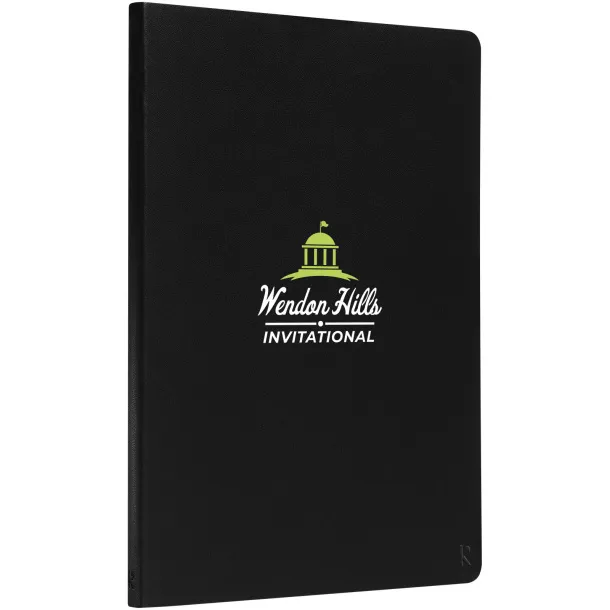 Karst® A5 hardcover notebook - Karst® Solid black