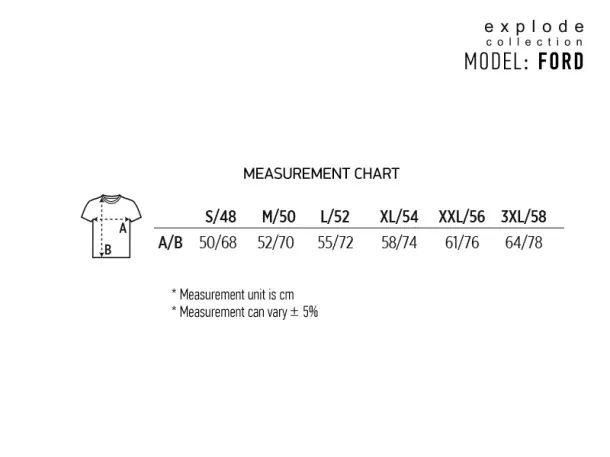 FORD Muški pleteni pulover bez rukava na V-izrez - EXPLODE Crna