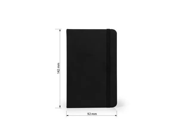 NOTE MINI AB Antibacterial A6 notebook - PRO BOOK Black