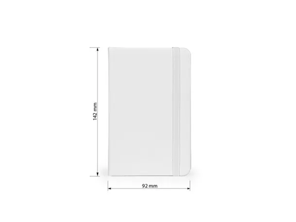 NOTE MINI AB Antibacterial A6 notebook - PRO BOOK White