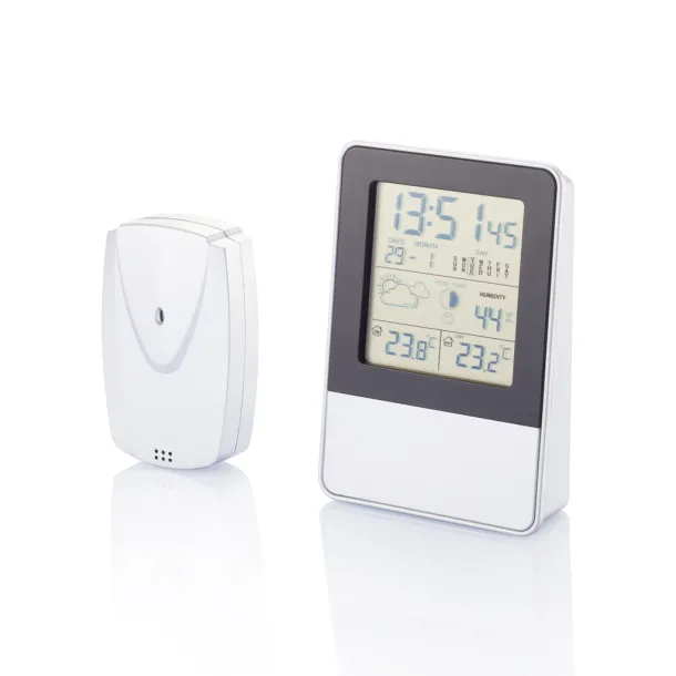  Indoor/outdoor weather station - XD Collection Silver Black