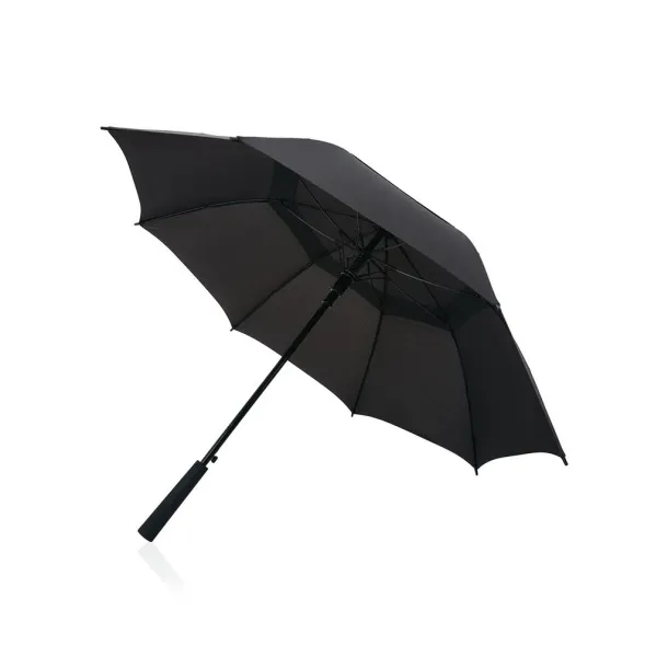  Swiss peak AWARE™ Tornado 23” storm umbrella - Swiss Peak Black 