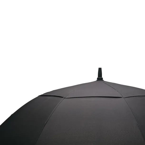  Swiss peak AWARE™ Tornado 23” storm umbrella - Swiss Peak Black 