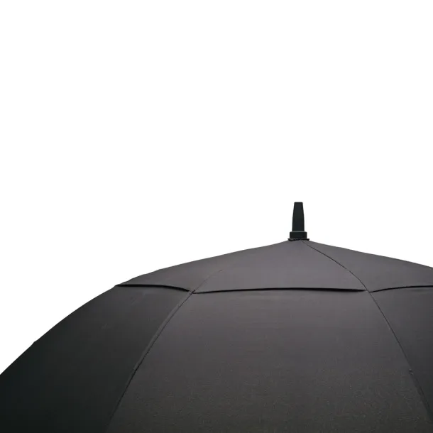  Swiss peak AWARE™ Tornado 23” storm umbrella - Swiss Peak Black 