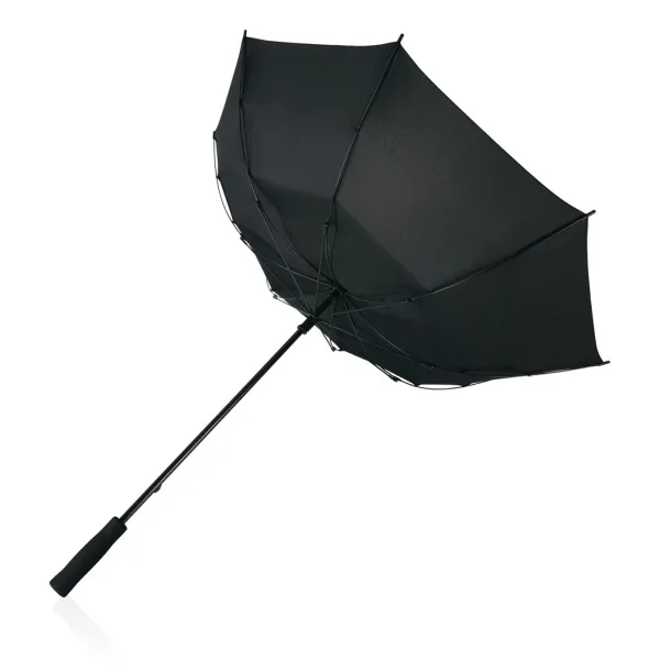  Swiss peak AWARE™ Tornado 23” storm umbrella - Swiss Peak Black 