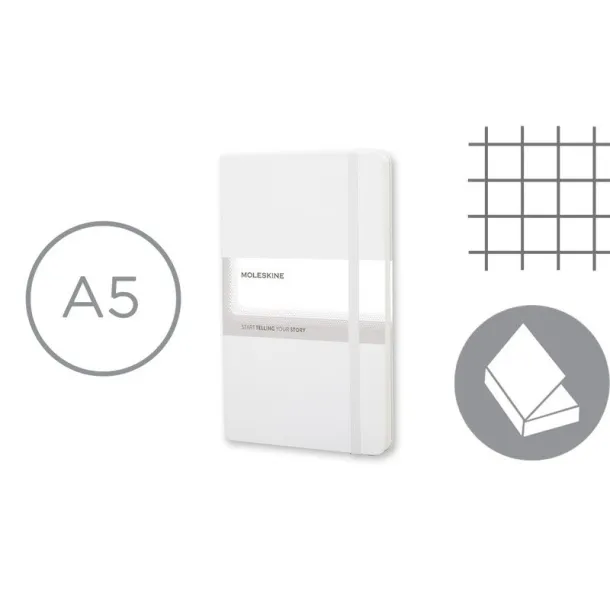  MOLESKINE notes, cca A5 Bijela