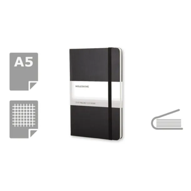  MOLESKINE notes, cca A5 Crna
