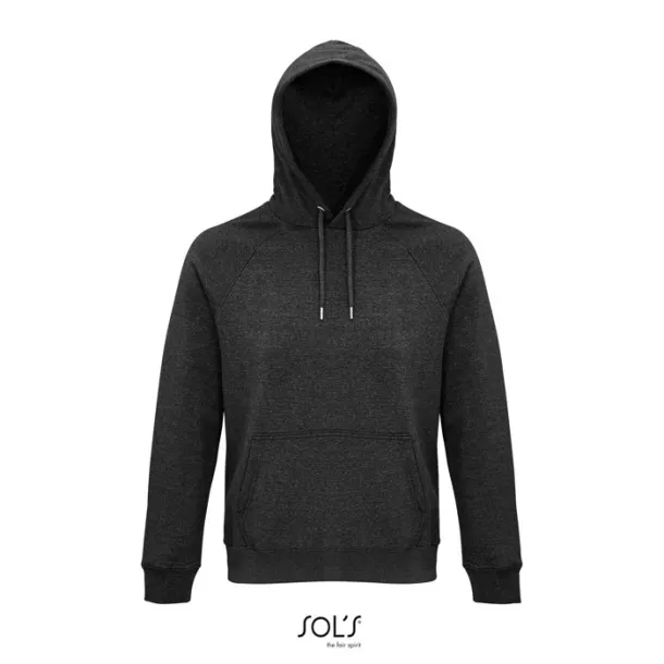 STELLAR Hoodie 280g charcoal melange