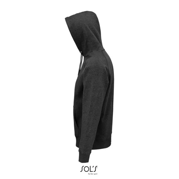 STELLAR Hoodie 280g charcoal melange