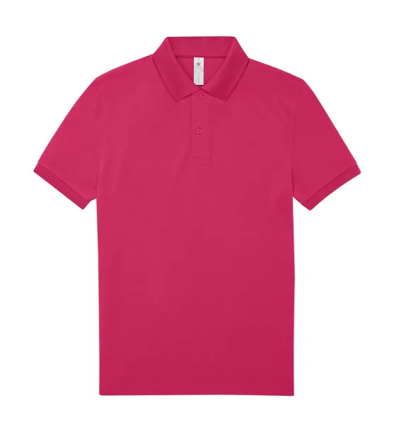  Muška polo majica, 180 g/m² - B&C Meta Fuchsia