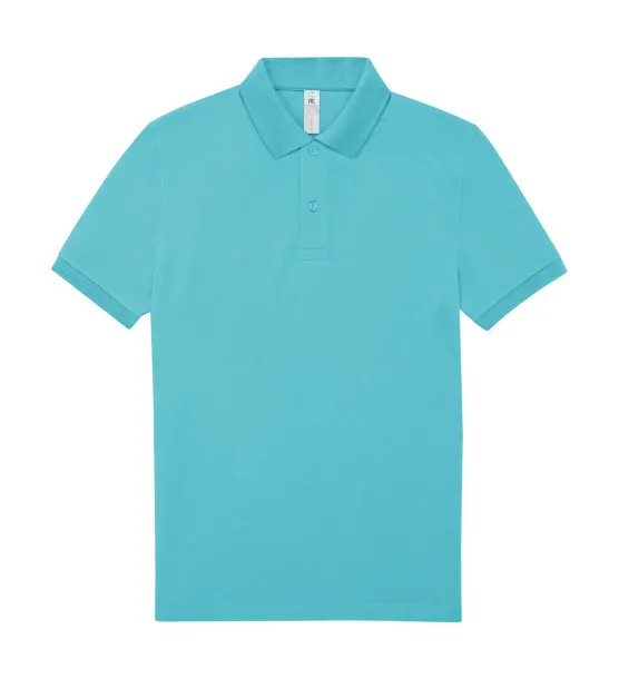  Muška polo majica, 180 g/m² - B&C Meta Turquoise