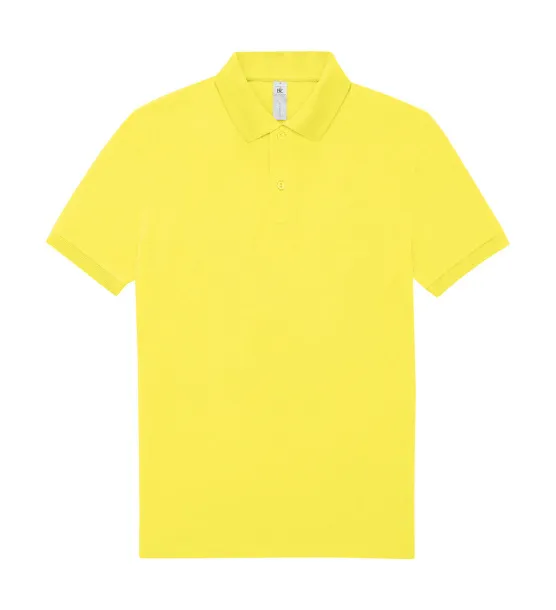  Muška polo majica, 180 g/m² - B&C Solar Yellow