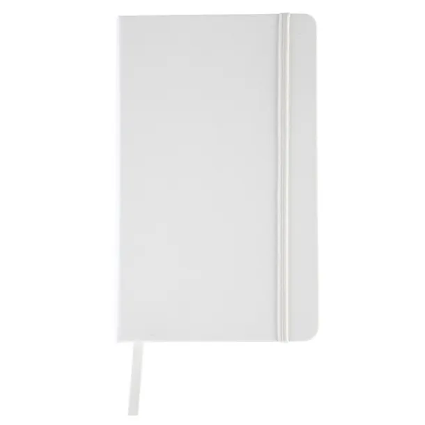 CARMONA notebook with lined pages 130x210 / 160 pages White