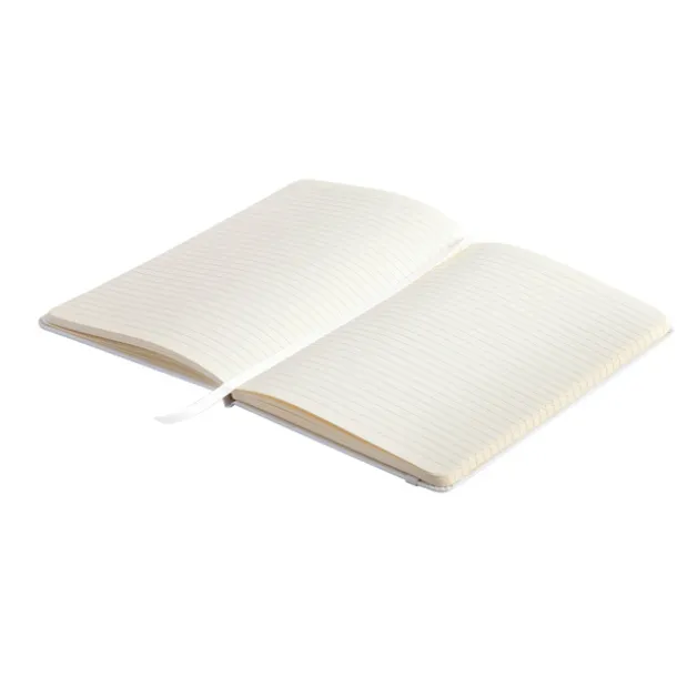 CARMONA notebook with lined pages 130x210 / 160 pages White