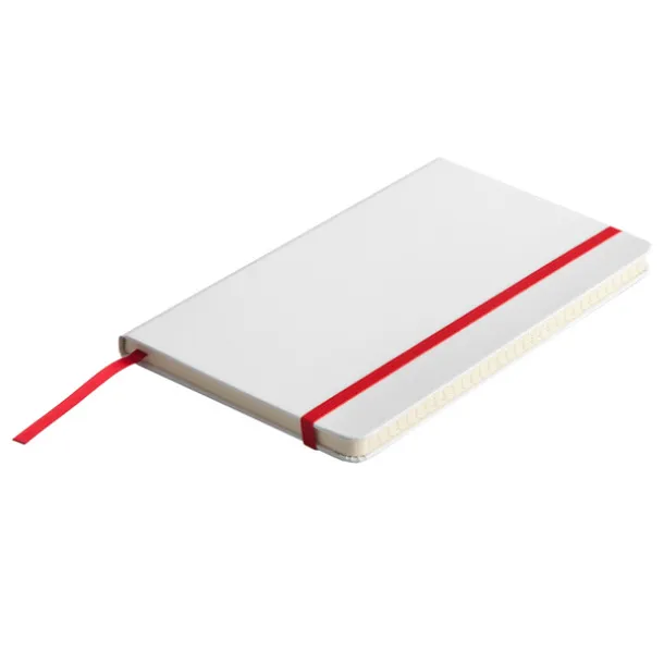 CARMONA notebook with lined pages 130x210 / 160 pages Red