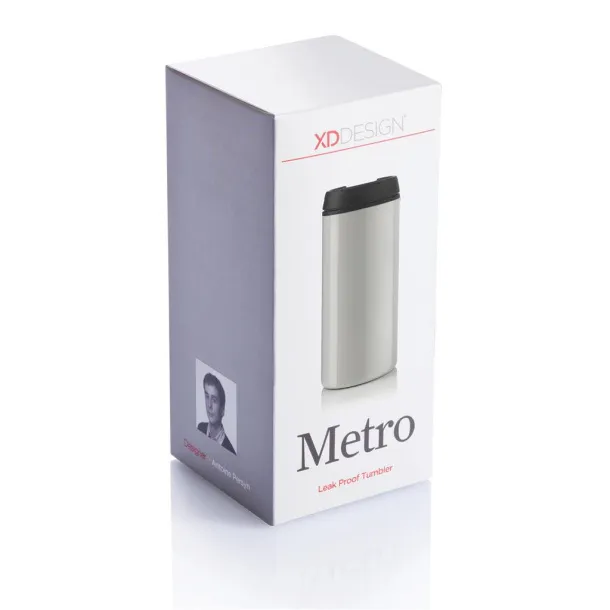  Metro tumbler - XD Xclusive White Black