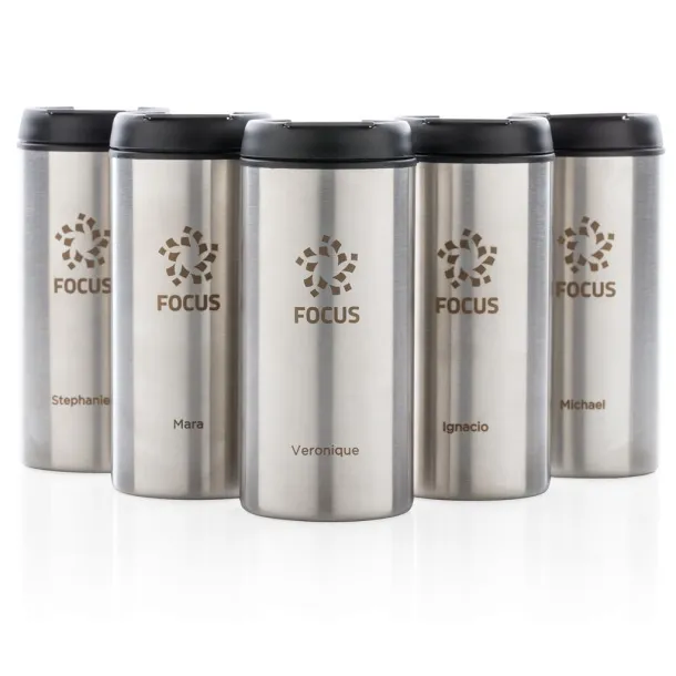  Metro tumbler - XD Xclusive Silver Black