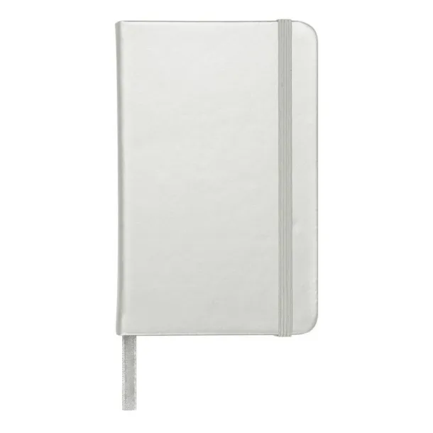  Notebook approx. A6 Srebrna