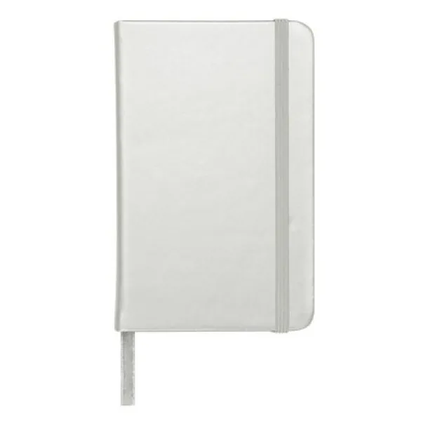  Notebook approx. A6 Srebrna