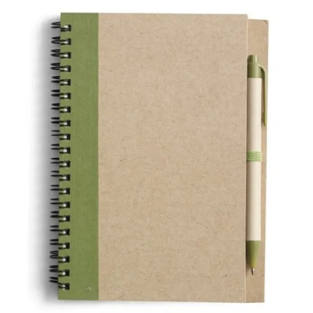  Notes s kemijskom olovkom, cca A5 light green