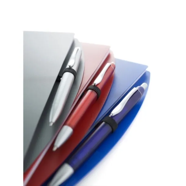  Notebook approx. A5 with ball pen Bijela