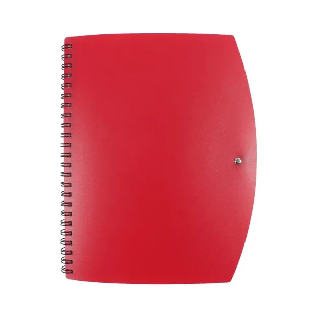  Notebook approx. A5 with ball pen red