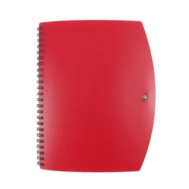  Notebook approx. A5 with ball pen red