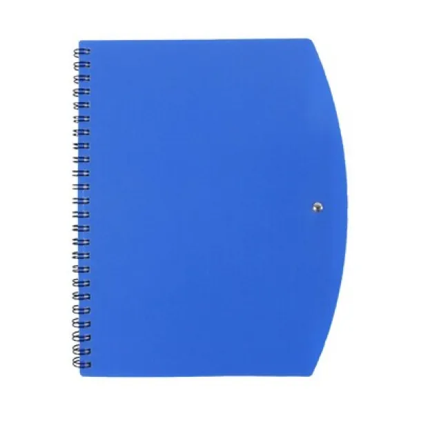  Notebook approx. A5 with ball pen navy blue